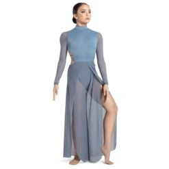 Tenth House 'Sirius' Lyrical Dance Costume -Revolution Sale Store th23142 steelblue 3 w
