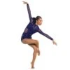 Tenth House 'Retrograde' Lyrical Leotard Dance Costume -Revolution Sale Store th25226 navyblue 1 w