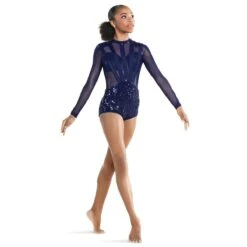 Tenth House 'Retrograde' Lyrical Leotard Dance Costume 11 Tenth House 'Retrograde' Lyrical Leotard Dance Costume -Revolution Sale Store th25226 navyblue 5 w