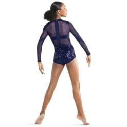 Tenth House 'Retrograde' Lyrical Leotard Dance Costume 12 Tenth House 'Retrograde' Lyrical Leotard Dance Costume -Revolution Sale Store th25226 navyblue 6 w