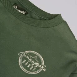 Pineapple Logo Crop Sweatshirt Child -Revolution Sale Store tl1645 khaki 5