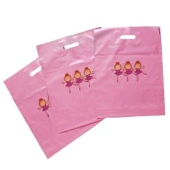 Large Carrier Bags Little Ballerinas Pk 50
