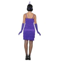 Flapper Costume With Short Dress -Revolution Sale Store ua2418 purple 3