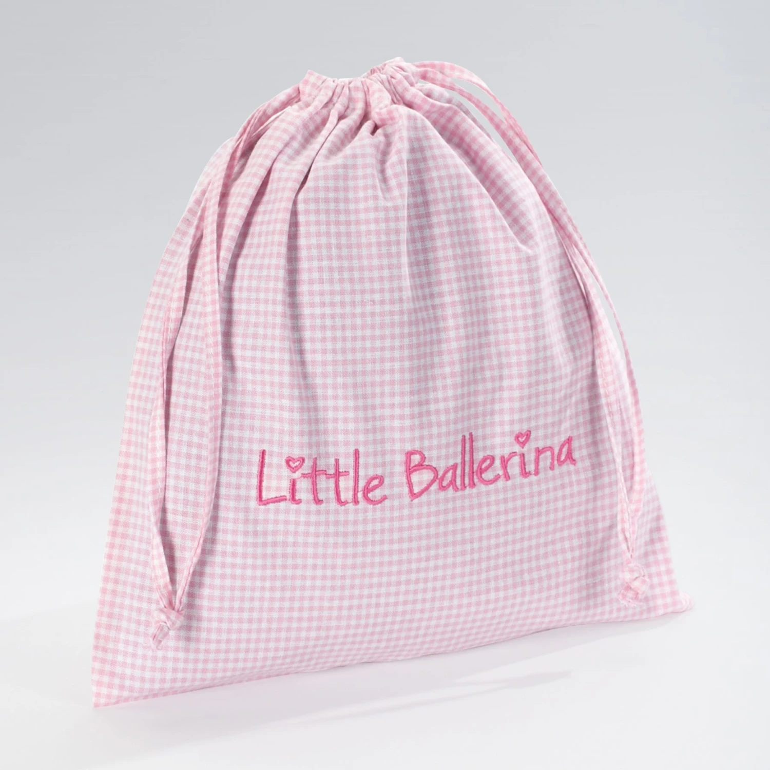 Little Ballerina Large Gingham Bag 1 Little Ballerina Large Gingham Bag