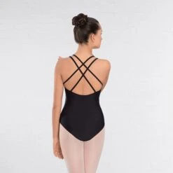 United Teachers Of Dance Ellie Double Strap Leotard Matt Nylon -Revolution Sale Store utdpro101 black 27