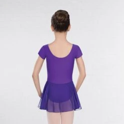 UTD "Milly" Primary 1 To Level 1 Ballet Voile Skirted Cap Sleeved Violet Leotard 3 UTD "Milly" Primary 1 To Level 1 Ballet Voile Skirted Cap Sleeved Violet Leotard -Revolution Sale Store utdq16 19