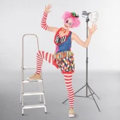 Lady Clown Outfit - Adult One Size