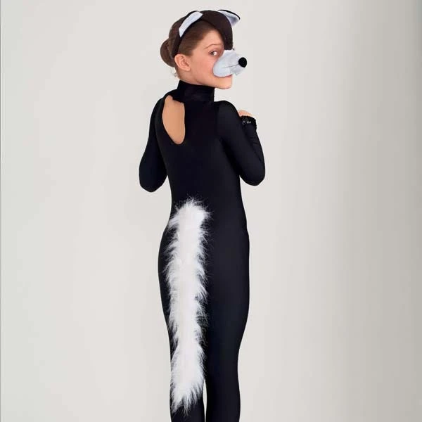 Fur Animal Tail - White 1 Fur Animal Tail - White