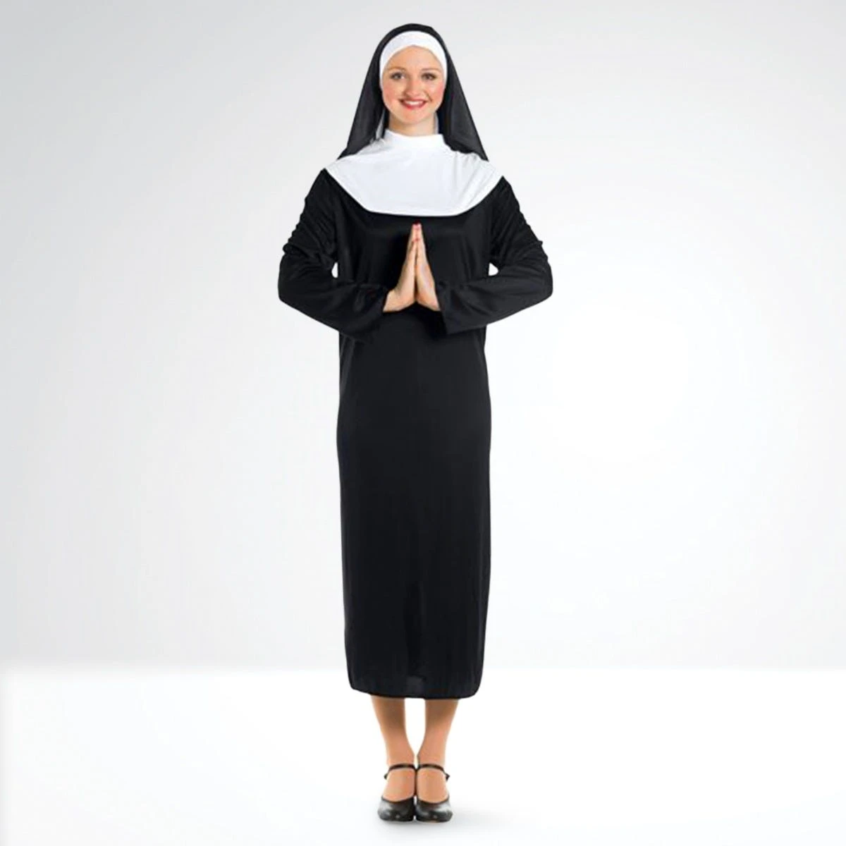 Economy Nun Costume 2 Economy Nun Costume - Image 2