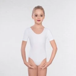 1st Position Kate Pre/ Primary Leotard -Revolution Sale Store white q01 wht 3